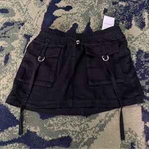 Forever 21 Black Women's Cargo Skirt size medium